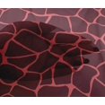 thumbnail image 4 of oneOone Viscose Chiffon Maroon Fabric Giraffe Animal Skin Sewing Craft Projects Fabric Prints By Yard 42 Inch Wide, 4 of 4