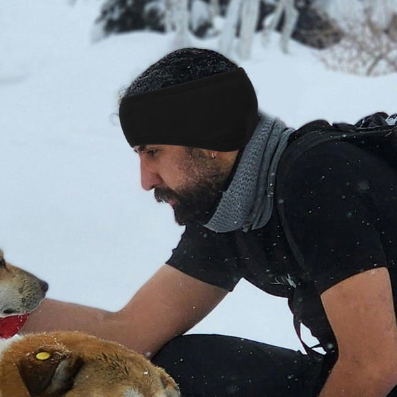 MEIBUTYUP Comfortable Sleep Ear Covers Winter Use Fleece 1Pack