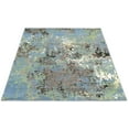 thumbnail image 3 of eCarpetGallery Modern Living Room Area Rug, 6'7" x 9'6", Cobalt Blue, Azure, 3 of 9