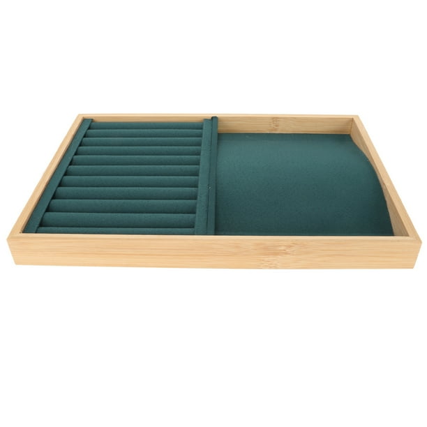 Bandeja Para Joyas, Caja De Almacenamiento Ligera Apilable, Cajón Organizador De Joyas, Inserto De Doble Uso, Forro Suave Para Collares ANGGREK Otros