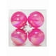 thumbnail image 1 of Kit De 4 Esferas Navideñas Rosas Iridiscente 20 Cm Adornos, 1 of 3