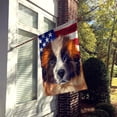 thumbnail image 2 of Carolines Treasures CK6622CHF Moscow Watchdog Dog American Canvas House Size Outdoor-Flags, Multicolor, 2 of 4