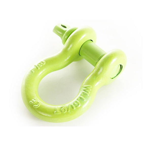 Rugged Ridge by RealTruck D-Ring Shackle | 7/8", 13500 Lb, Green | 11235.22