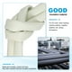 thumbnail image 4 of Tubo de espuma para aislamiento de tuberías Uxcell, cubierta de espuma para tuberías, tubing de espuma para soporte de agarre de unidad de aire acondicionado, blanco 1"ID x 3.28Ft, 4 of 7