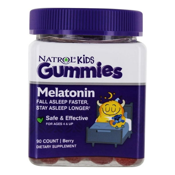 natrol-kids-berry-melatonin-gummies-90-count-walmart-walmart