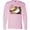 AD-Pink, variant on Cute Long Haired Guinea Pig Long Sleeve T-Shirt