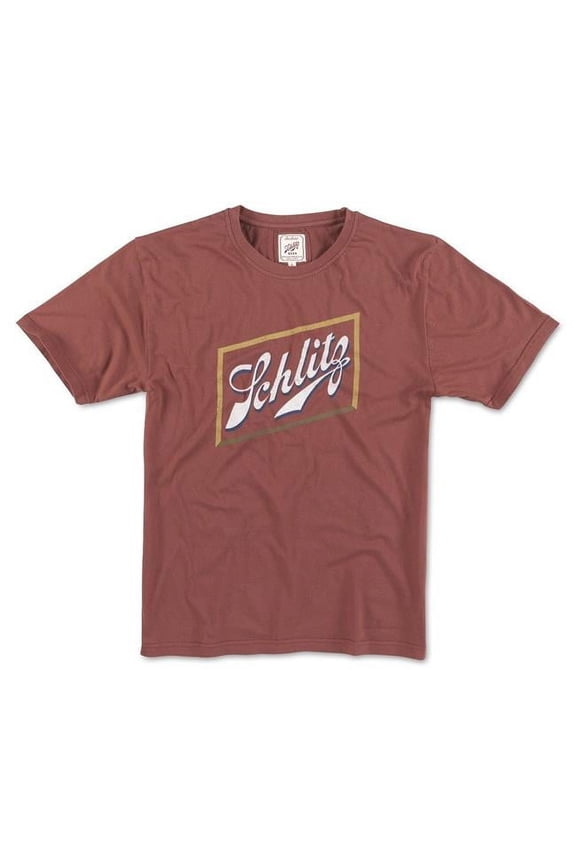 49854-XL Schlitz Beer Red Mens Logo T-Shirt - Extra Large