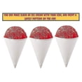 thumbnail image 4 of White Paper Cone Cups, Snow Cone Cups,coated Leakproof Cone Paper Cups For Slush, Shaved Ice, Water, 4 of 5