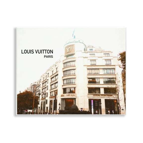 Stupell Industries Designer Brand Building Buildings & Architecture Painting Unframed Art Print Wall Art, 14 x 11