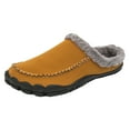 thumbnail image 1 of HBFAGFB Chaussons pour Hommes Automne et Hiver Mode Chaussures d'Intérieur Chaudes Marron Taille 41, 1 of 8