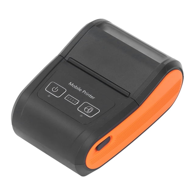 Thermal Printer, Receipt Printer Top Feed High Speed Smoothly Printing 58mm Wireless BT for Restaurant