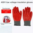 thumbnail image 2 of Battery Car Charging Electrical Safety Gloves 400V Insulation Gloves Touch Screen Compatible Wide Range Of Work, 2 of 8