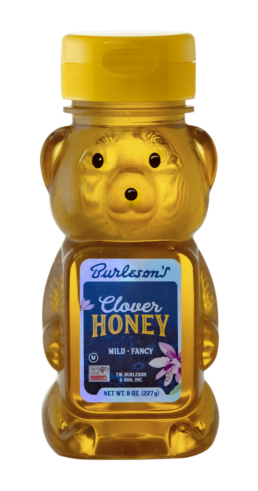 Burleson's Grade A Natural Clover Honey, 8 fl. oz.