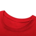 thumbnail image 3 of Fanxing Big And Tall Shirts 6xl Mens Summer Tops Casual Short Sleeve T-Shirt Bodybuilding Gym Tees Fashion Workout Shirts Red,XXXXXXL, 3 of 6