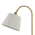 thumbnail image 2 of Benjara BM220851 Lampe de Sol en Métal 60W avec Forme Col de Cygne & Base Stable, Or, 2 of 5