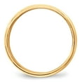 thumbnail image 7 of 10K Yellow Gold 8mm Milgrain Half Round Band Ring Size 7, 7 of 7