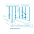 thumbnail image 4 of Moen Stainless 42" Concealed Screw Grab Bar, 4 of 4
