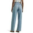 thumbnail image 2 of Lee Womens Legendary High Rise Trouser Jean Denim Comfort Pants Morning Veil New, 2 of 5