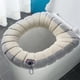 thumbnail image 1 of Asiento de inodoro universal para el hogar, grueso y con asa, lavable, para invierno, 1 of 2