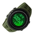 thumbnail image 4 of Reloj Deportivo Para Hombre, Correa De PU, Caja De Plástico, Reloj Electrónico, Retroiluminación LED A Prueba De Agua De 50M Para Gimnasio De Ejercicio Diario, 4 of 7
