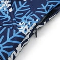 thumbnail image 5 of Femmes Été Mode Manches Courtes V Cou Vintage Noël Neige Imprimer Parti Swing Robe, 5 of 5