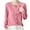Pink, variant on Admvng Cardigans for Women Trendy Fashion Casual Round Neck Knitted Top Loose Plus Size Sweate Cardigan Jacket Top M-2XL