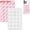 pink, variant on 4 Pack Silicone Suction Phone Case Mount, LightPink,white,blue .