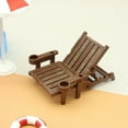 thumbnail image 3 of Hesroicy 1 juego de casa de muñecas para playa, kit pequeño realista en forma 3D, miniparasol artificial decorativo para jardín de hadas, kit para micropaisaje, 3 of 8