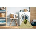 thumbnail image 2 of Ahgly Company Tapis d'Intérieur Lavable en Machine Carré Transitionnel Brun Doré Foncé, 3 Pieds Carré, 2 of 7