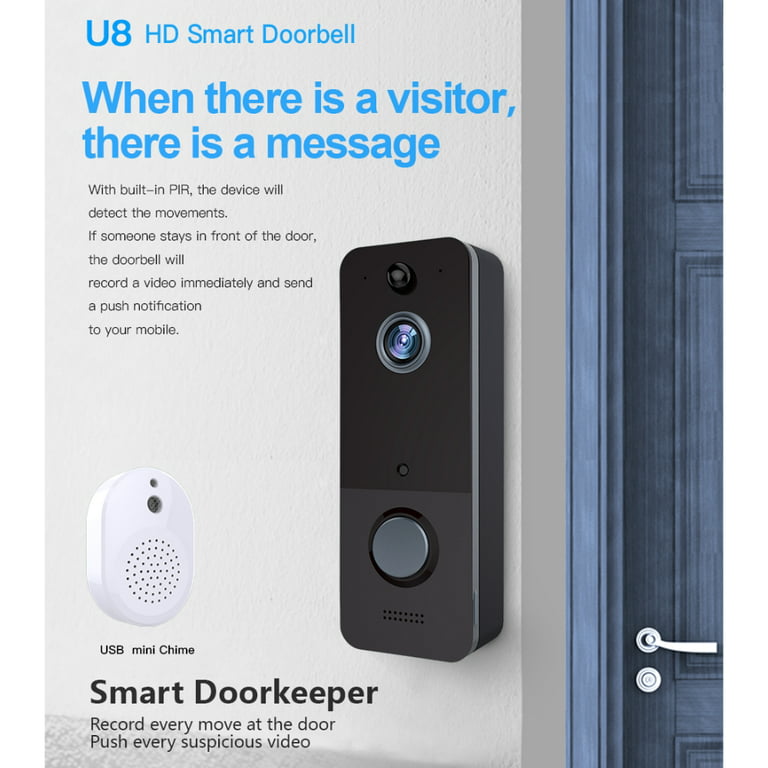 Video Doorbell Pro  Advanced Smart Doorbell, Night Vision and