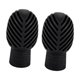 thumbnail image 1 of 2 piezas de amortiguadores para baquetas, puntas para baquetas, silenciadores, puntas para práctica de batería, percusión Negro, 1 of 9