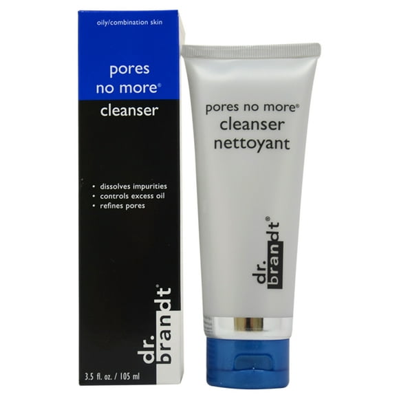 Pores No More Cleanser - Peau Grasse Combinée par Dr. Brandt pour Unisexe - Nettoyant 3,5 oz