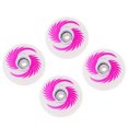 thumbnail image 4 of Ruedas De Patín En Línea De 4 Piezas Con Ruedas Iluminadas, Rueda De Repuesto De PU Con Núcleo Intermitente Para Patines, Repuestos 76mm Rosa Sunnimix Rueda de patines de ruedas iluminados, 4 of 8
