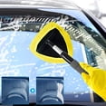 thumbnail image 5 of Windshield Cleaner Tool, Car Interior Detailing Cleaning Kit,16.5'' Car Window Cleaning Supplies with Handle Include 1 Reusable Washable Microfiber Pads (Yellow), 5 of 5
