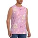 thumbnail image 2 of Fotbe Butterfly 1 Men's Camiseta sin Mangas Estampada para Hombres, Playera Casual para Gimnasio, Entrenamiento, Playa-Medium, 2 of 7