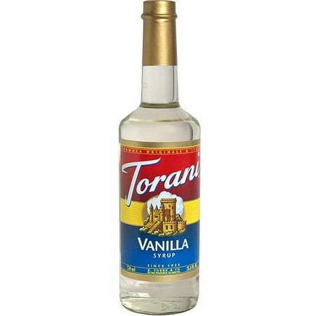 Torani Vanilla Syrup, 25.4FO (Pack of 6)