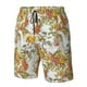 thumbnail image 4 of Balery Ducks and Flowers Traje de Baño Estilo Hawaiano para Hombre, Shorts de Secado Rápido con Bolsillos-Medium, 4 of 6