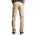 thumbnail image 5 of Victorious Men's Skinny Slim Fit Stretch Raw Denim Jeans - Multiple Colors & Sizes, 5 of 6