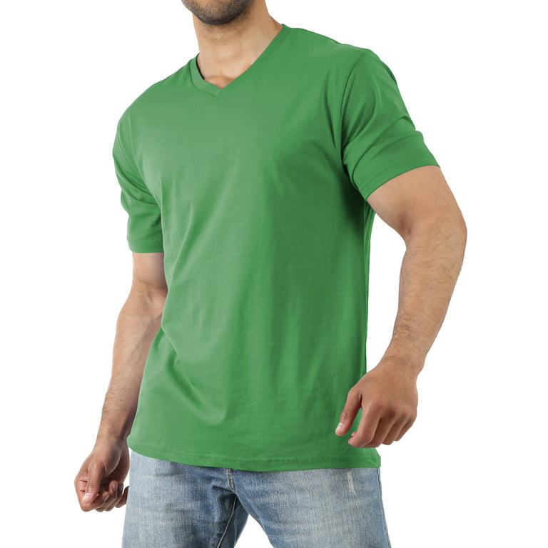 Mistillid Envision Isbjørn Hat and Beyond Men's Basic Short Sleeve Solid Cotton V Neck Tee Shirts -  Walmart.com