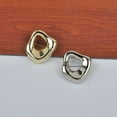 thumbnail image 4 of Vintage Geometric Brooch Pin for Women Men Gold Silver Plated Hollow Lapel Pin Minimalist Statement Jewelry for Suit Costume Party Chest Accessories Simple Metal Unique Corsage, 4 of 6