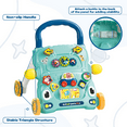thumbnail image 6 of Richgv Baby Walker Toys for 1 Year Old Sit to Stand Learning Walker Activity Center Baby Push Walker, 6 of 7