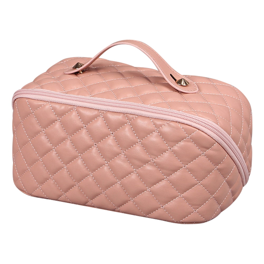 Clearance! Lotpreco PU Leather MakeupBag, LargeCapacity Travel