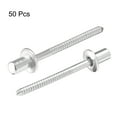 thumbnail image 4 of Unique Bargains 4mm x 7mm 304 Rivets Aveugles en Acier Inoxydable 50 Pack, 4 of 4