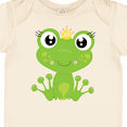 thumbnail image 4 of Inktastic Cute Frog, Green Frog, Frog Princess, Crown Girls Baby Bodysuit, 4 of 5