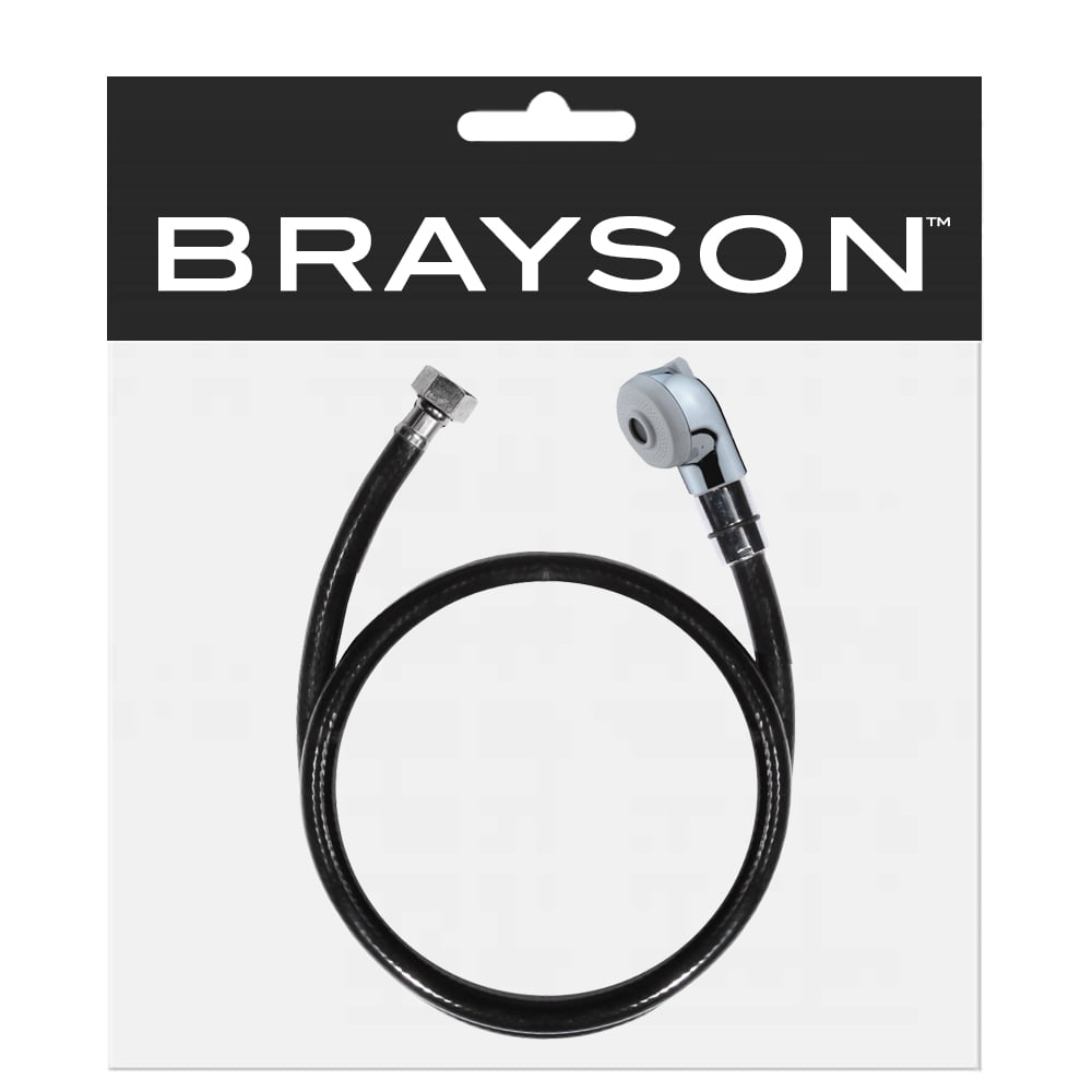 Salon Chrome Shampoo Sprayer Head w/ Rubber Hose SA31D