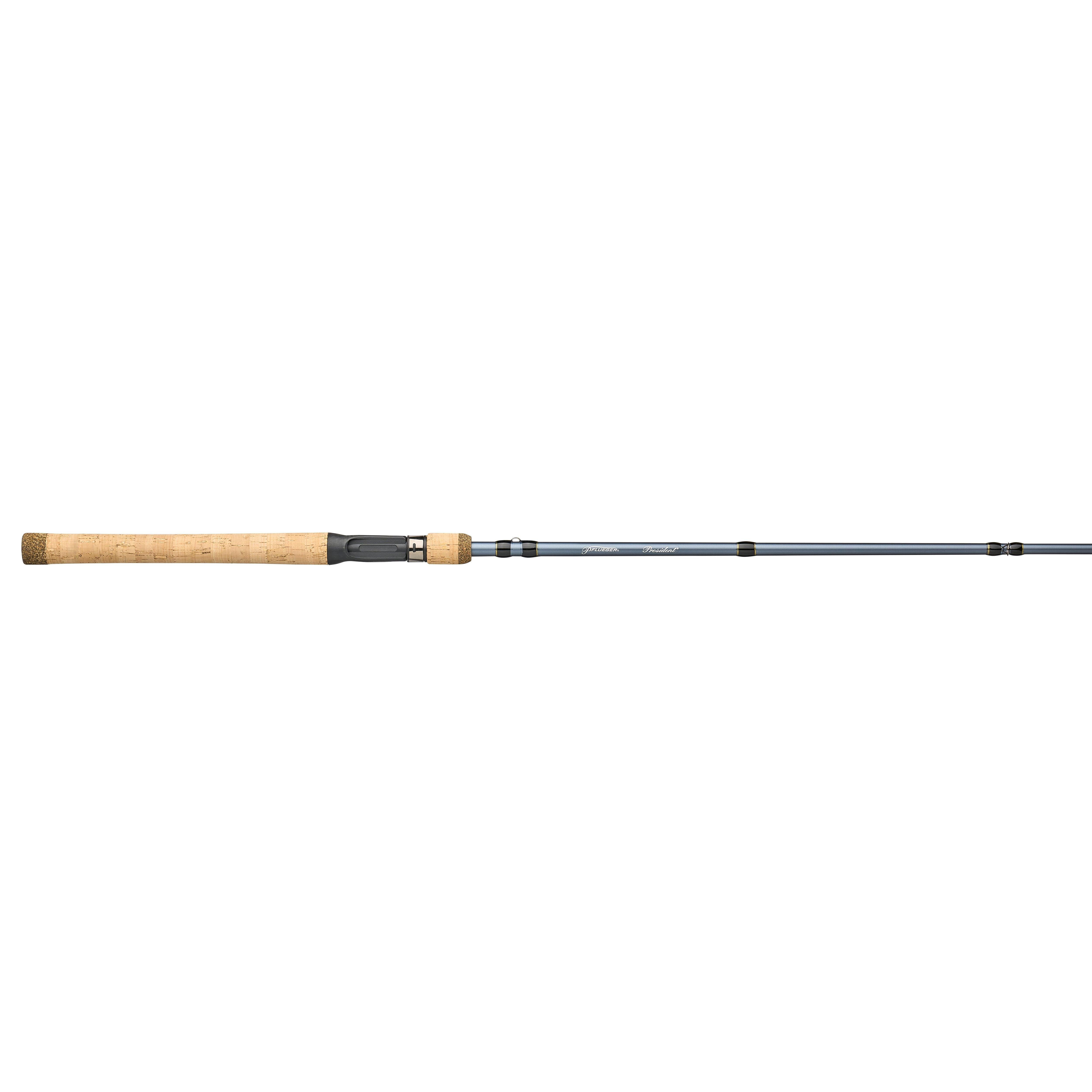 Pflueger President Casting Fishing Rod, 6'6" Medium Heavy