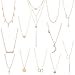 thumbnail image 2 of Starain Collier Ras du Cou 12 Pcs Superposé Mode Chaîne Multicouche Collier Simple Ensemble Collier en Or pour Femmes, 2 of 4