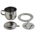 thumbnail image 2 of Vietnamese Stainless Steel Coffee Filter Cup Vietnamese Coffee Drip Pot, 2 of 6
