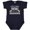 Navy Blue, variant on Inktastic Watching Football with My Grandpa Boys or Girls Baby Bodysuit