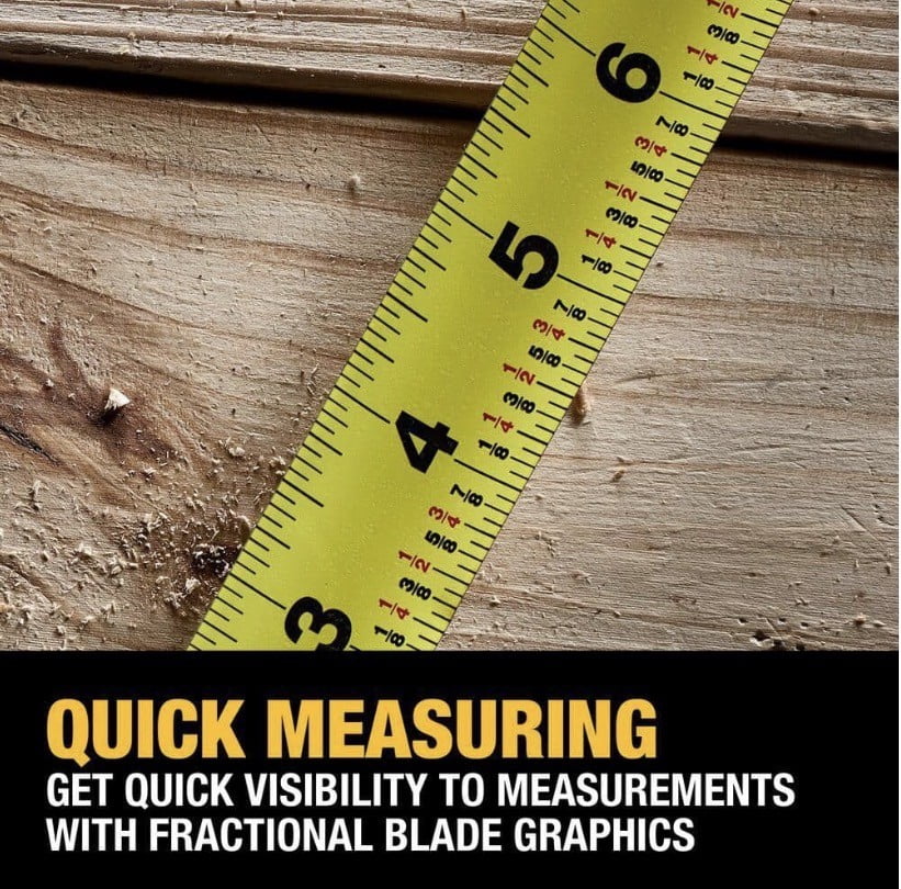 DEWALT 25 ft. Magnetic Tape Measure (2-Pack)